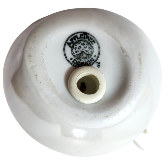 Iridescent Porcelain Nativity Scene Christmas Ornament By Appletree Design - Picture 5 of 5